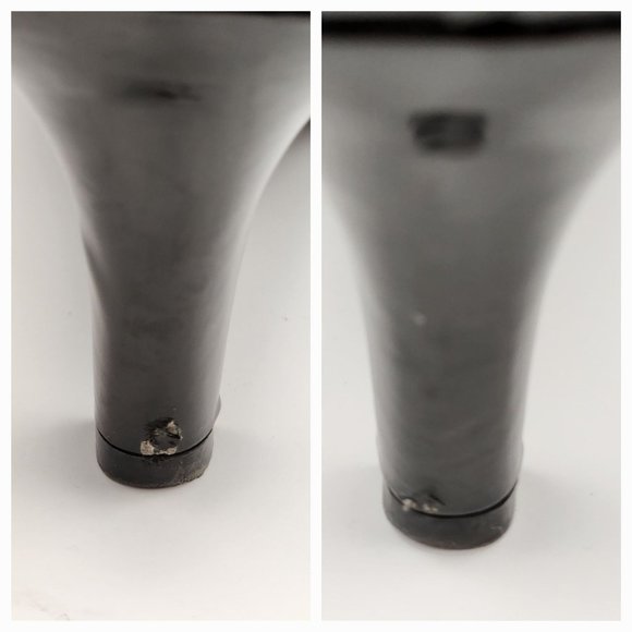 Life Stride Soft System Petunia Sz 11 Blk 3" Heels Patent Heels Toes Rim To Insi - Picture 3 of 9